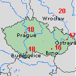 Předpověď 22.10. Česko