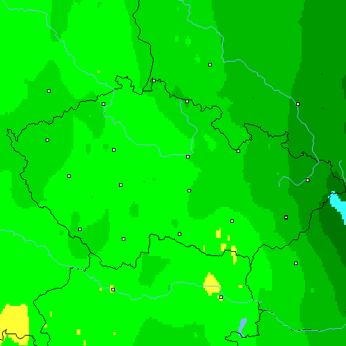 Tmin Česko