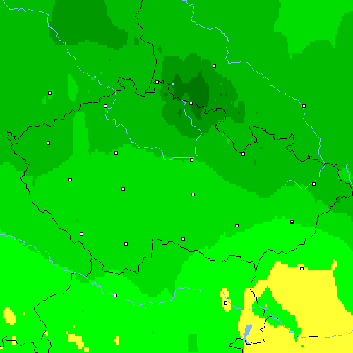 Tmin Česko