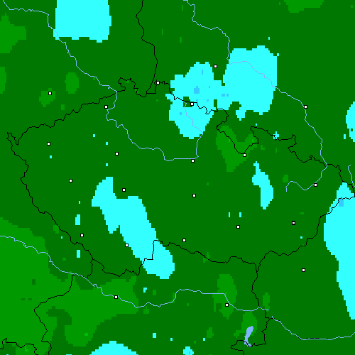 Tmin Česko