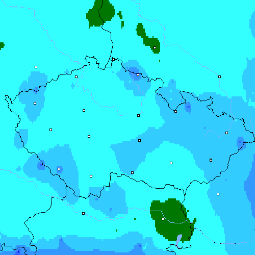 Tmin Česko