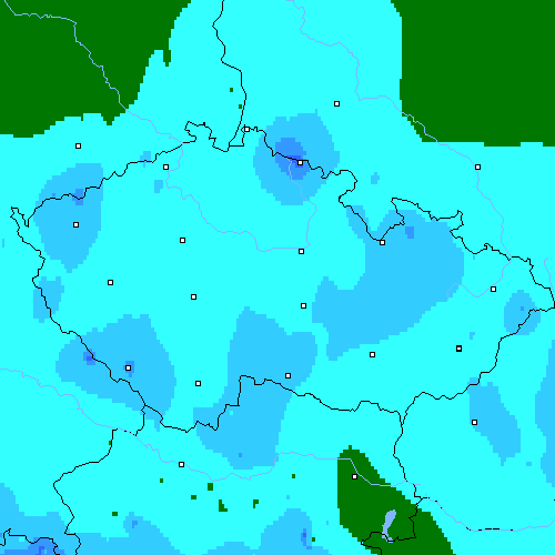 Tmin Česko