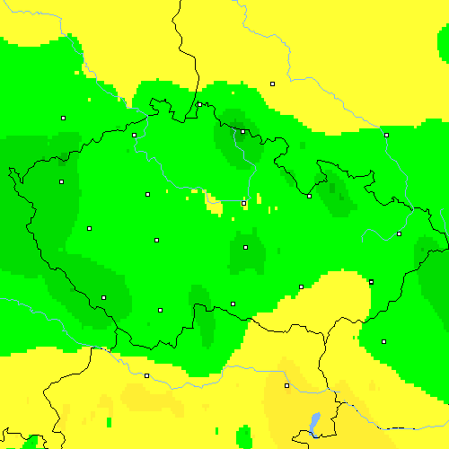 Tmin Česko