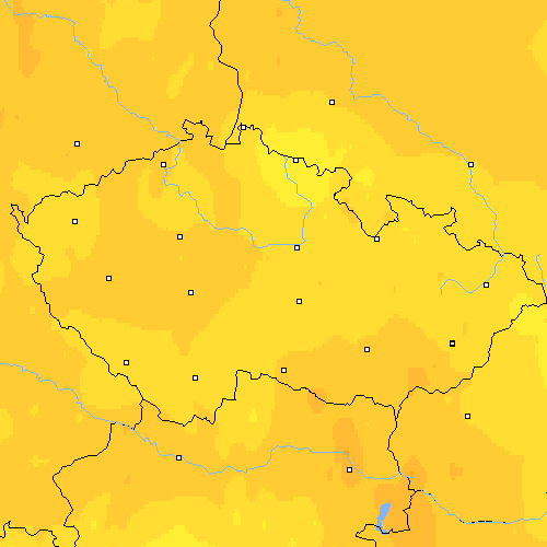 Tmin Česko
