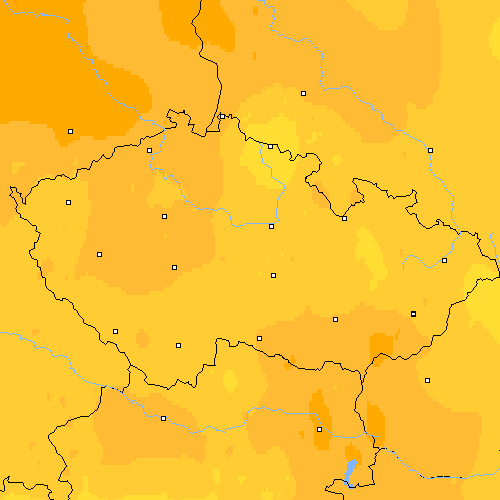 Tmin Česko