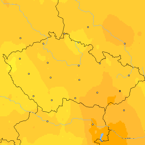Tmin Česko