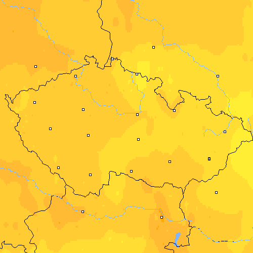 Tmin Česko
