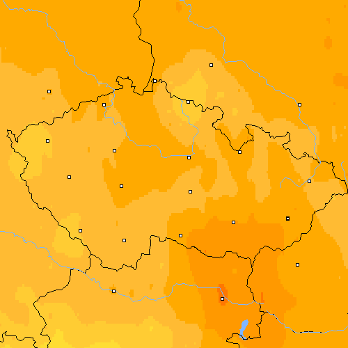Tmin Česko