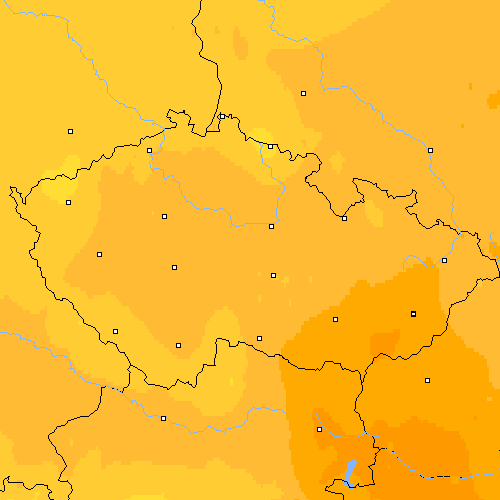 Tmin Česko