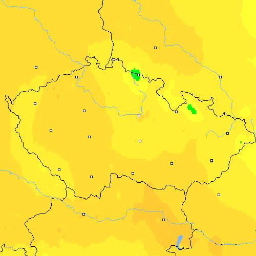 Tmin Česko