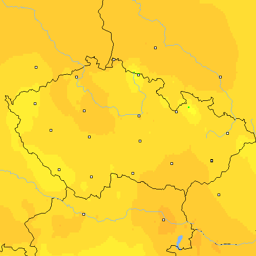 Tmin Česko
