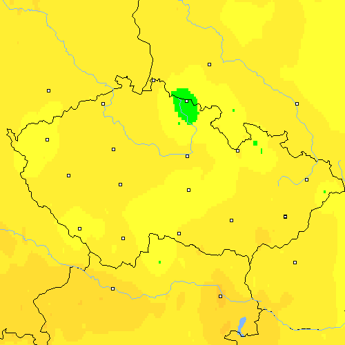 Tmin Česko