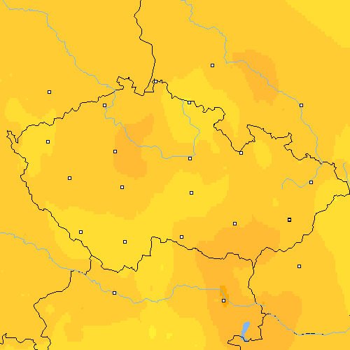 Tmin Česko