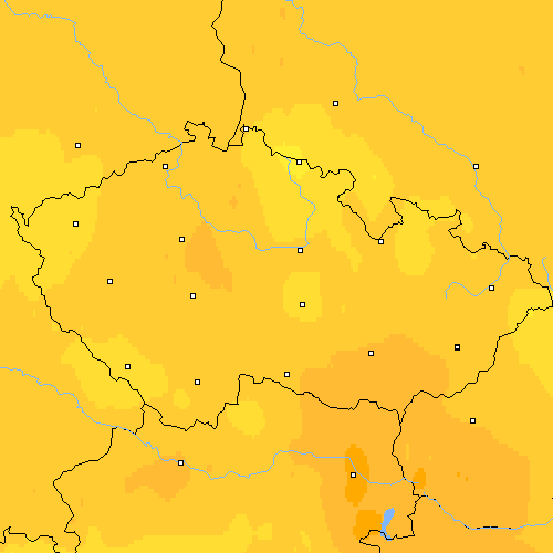 Tmin Česko