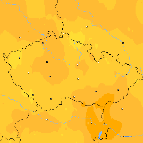 Tmin Česko